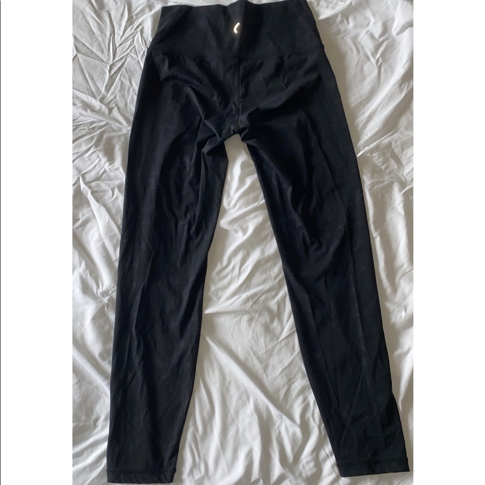 ZYIA Black Battleship Camo Luxe Hi-Rise 7/8 24” Leggings